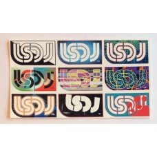 LSDJ Sticker Sheet With 9 Iconic Logos